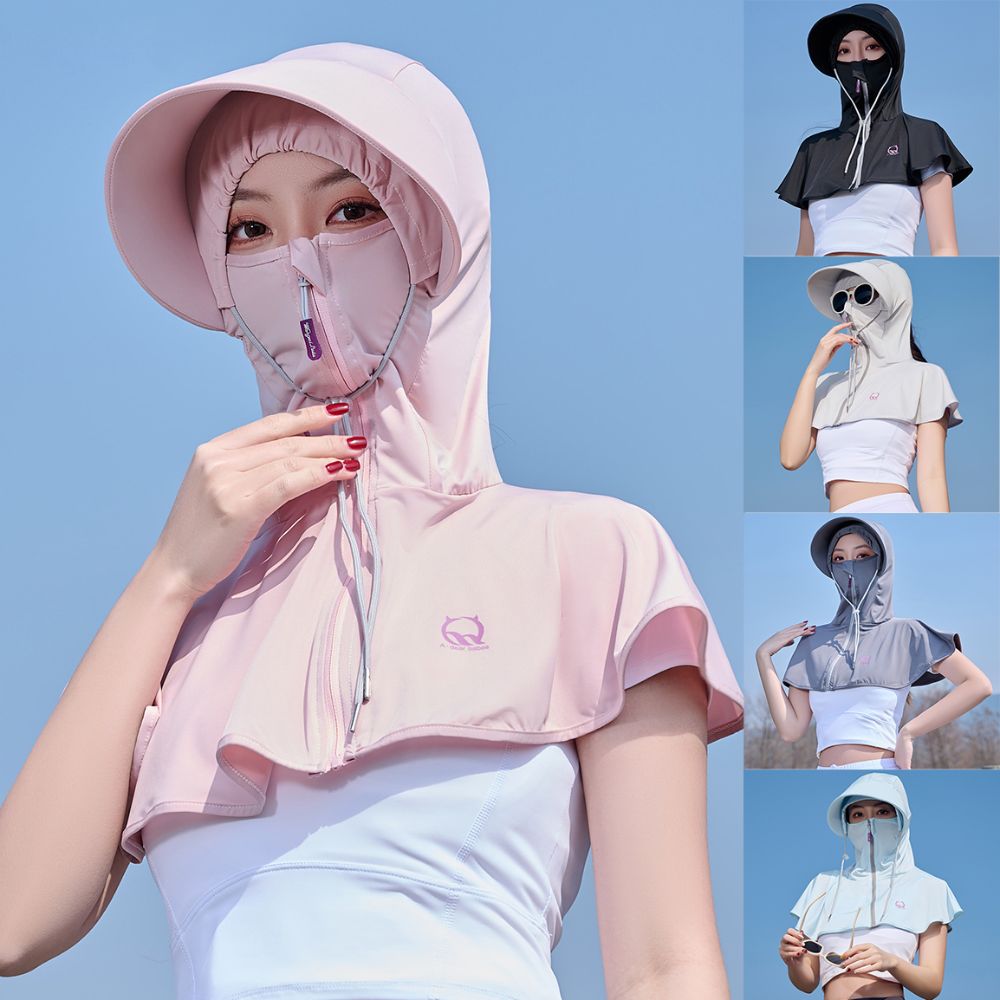 Summer Uv Clothing - Anti-Uv Sun Protection Clothing Hooded Mask
