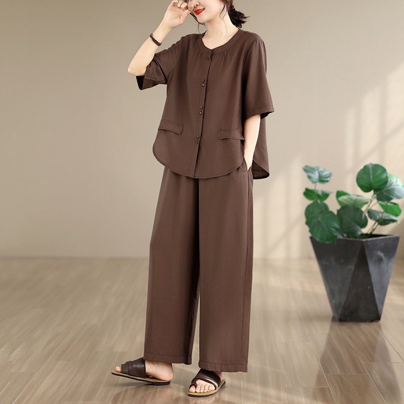 Summer Clothing Over 60 - New Summer Cotton Linen Loose Fashionable