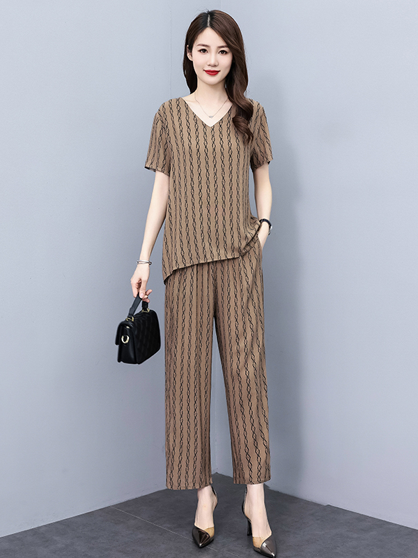 Summer Clothing Over 60 - Summer New Loose Korean Style Short