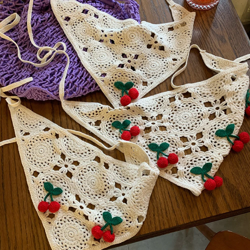 Summer Clothing Capsule - Sweet French Pastoral Style Triangle Headband