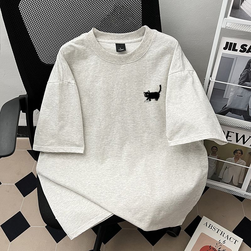 Summer Clothing Brands - Loose Cotton Short Sleeve T-Shirt Unisex