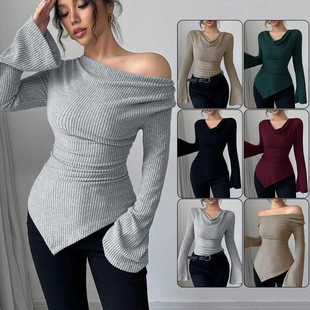 Women's Blouse Longsleeve Soli - Off Shoulder Blouse review and price