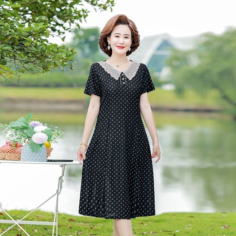 Fashionable Summer Long Dress  - Summer Clothing Over 60 review and price