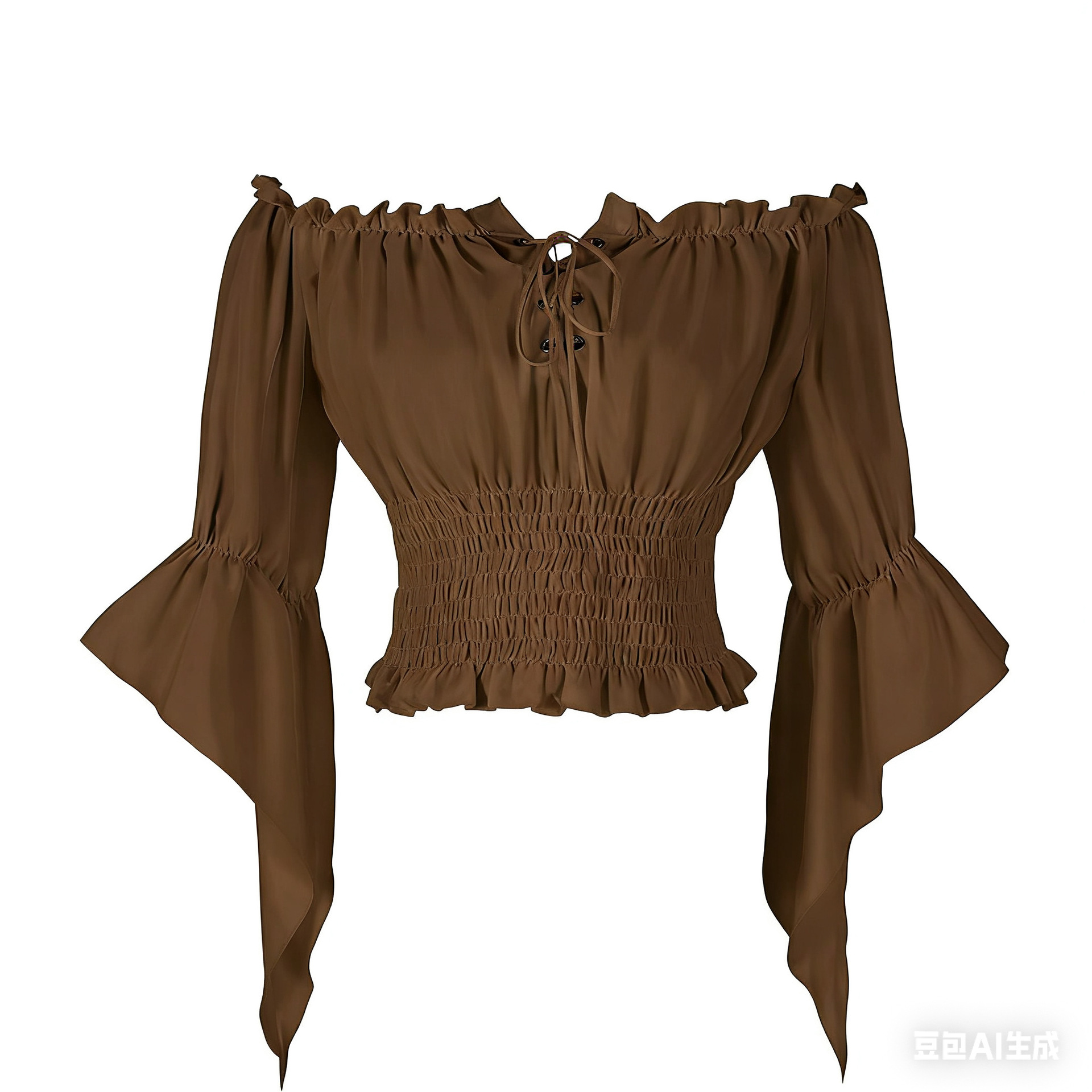 Renaissance Medieval Aristocra - Off Shoulder Blouse review and price