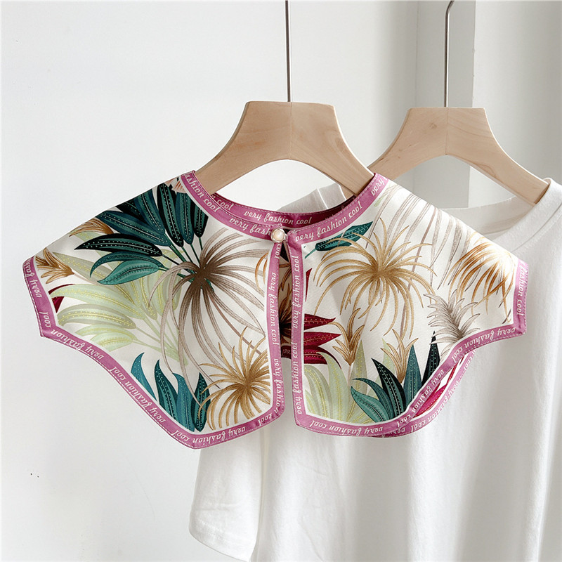 Fashion Floral Detachable Coll - Off Shoulder Blouse review and price