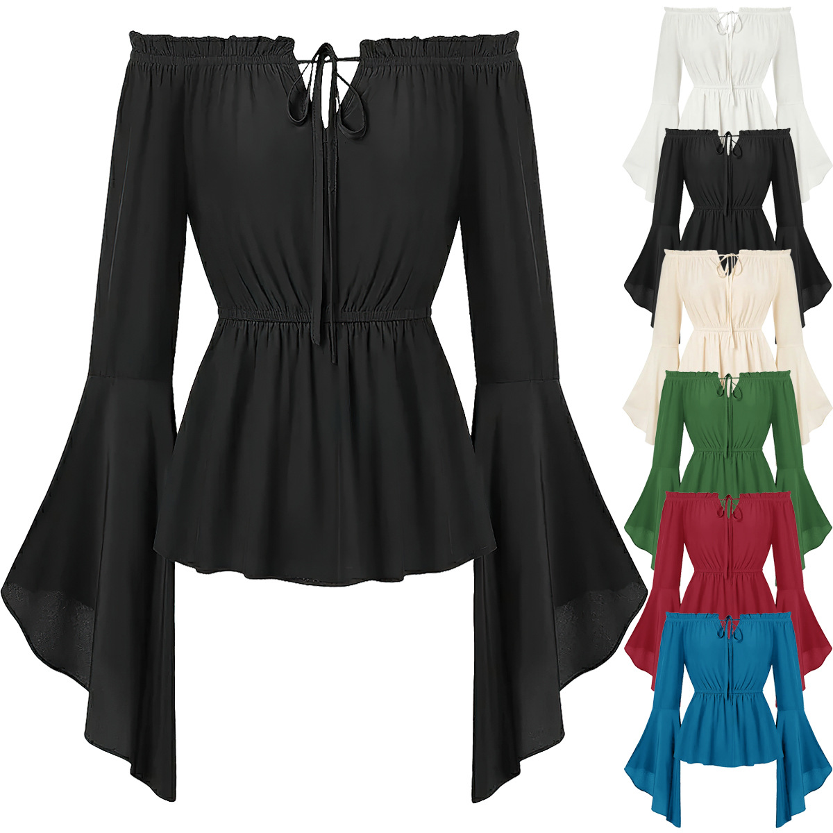 Off Shoulder Medieval Costume  - Off Shoulder Blouse review and price