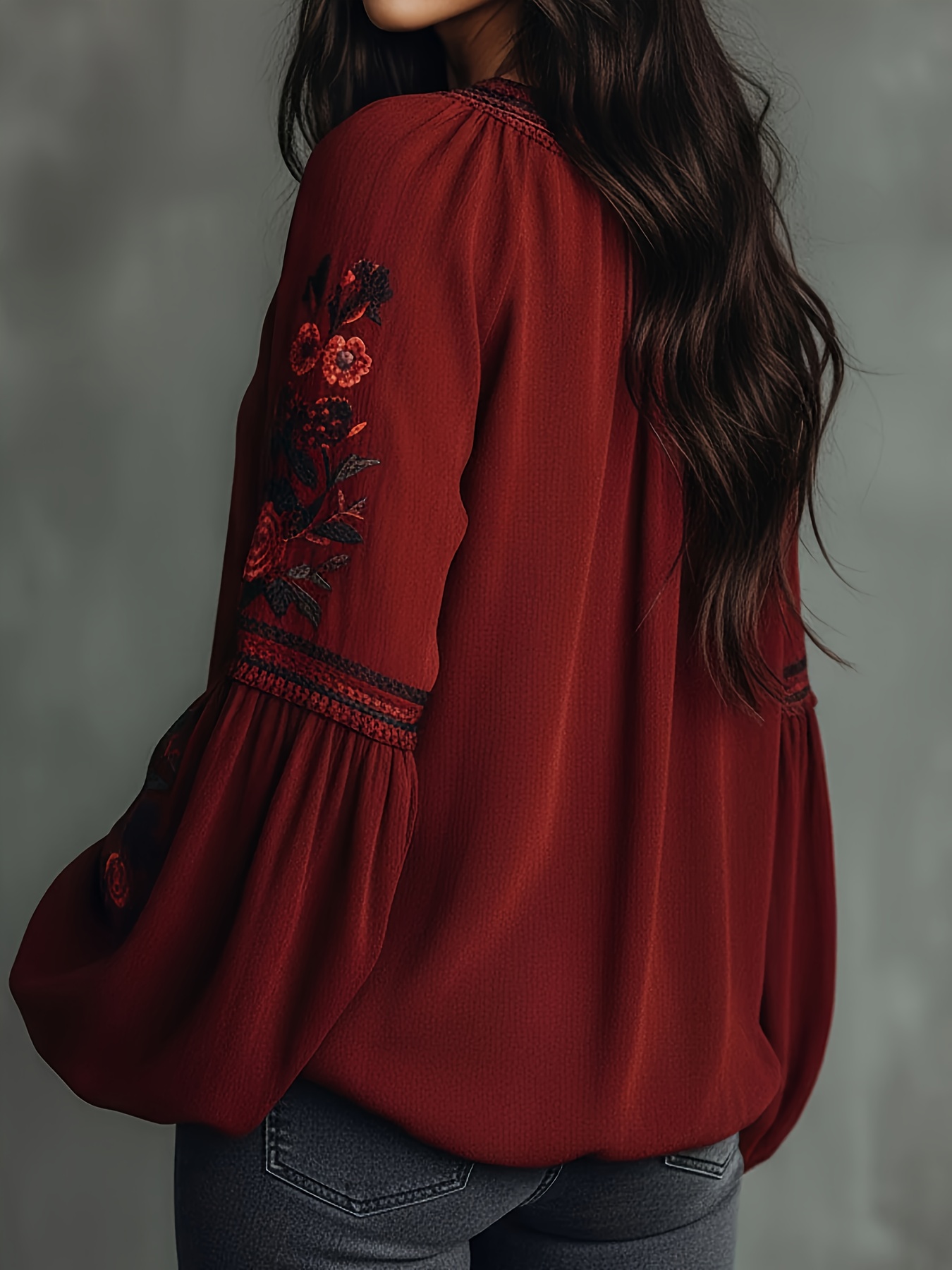 Women‘s Spring Blouse Retro Em - Off Shoulder Blouse review and price