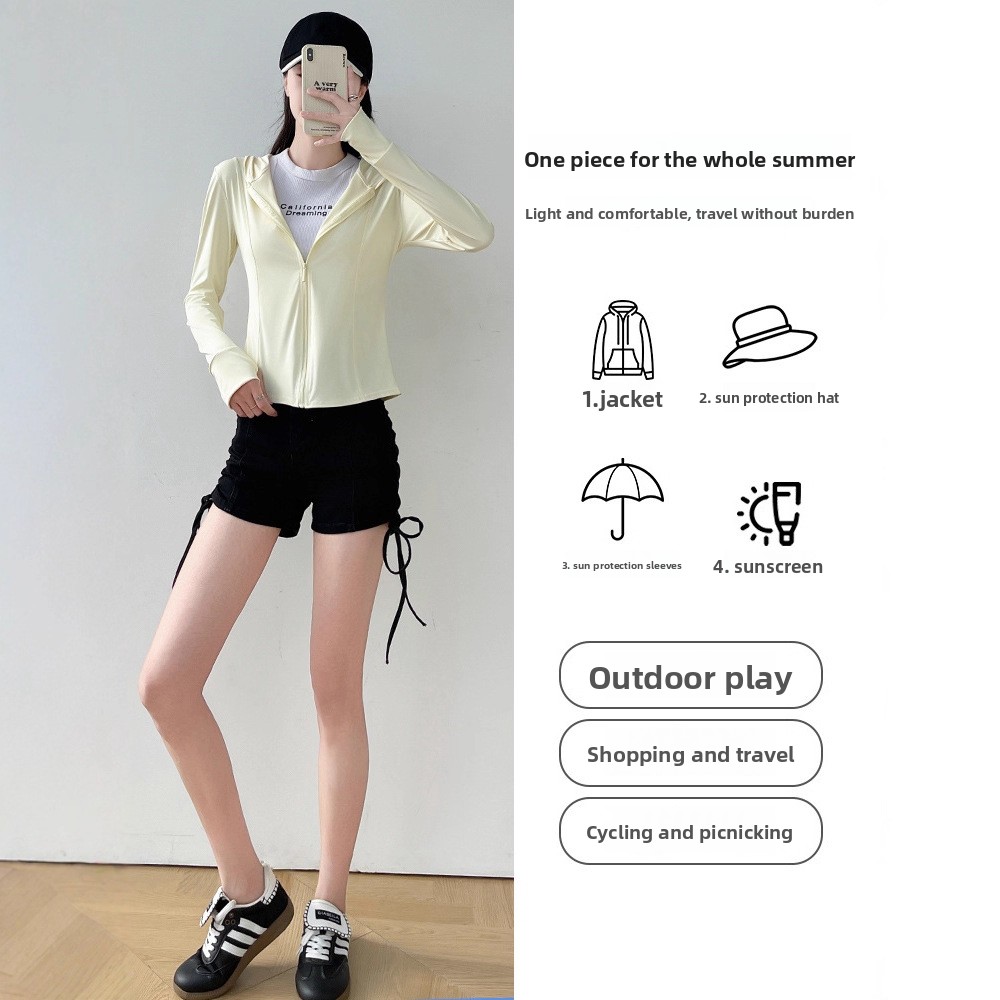 Hooded Women's Sun Protection  - Summer Uv Clothing review and price