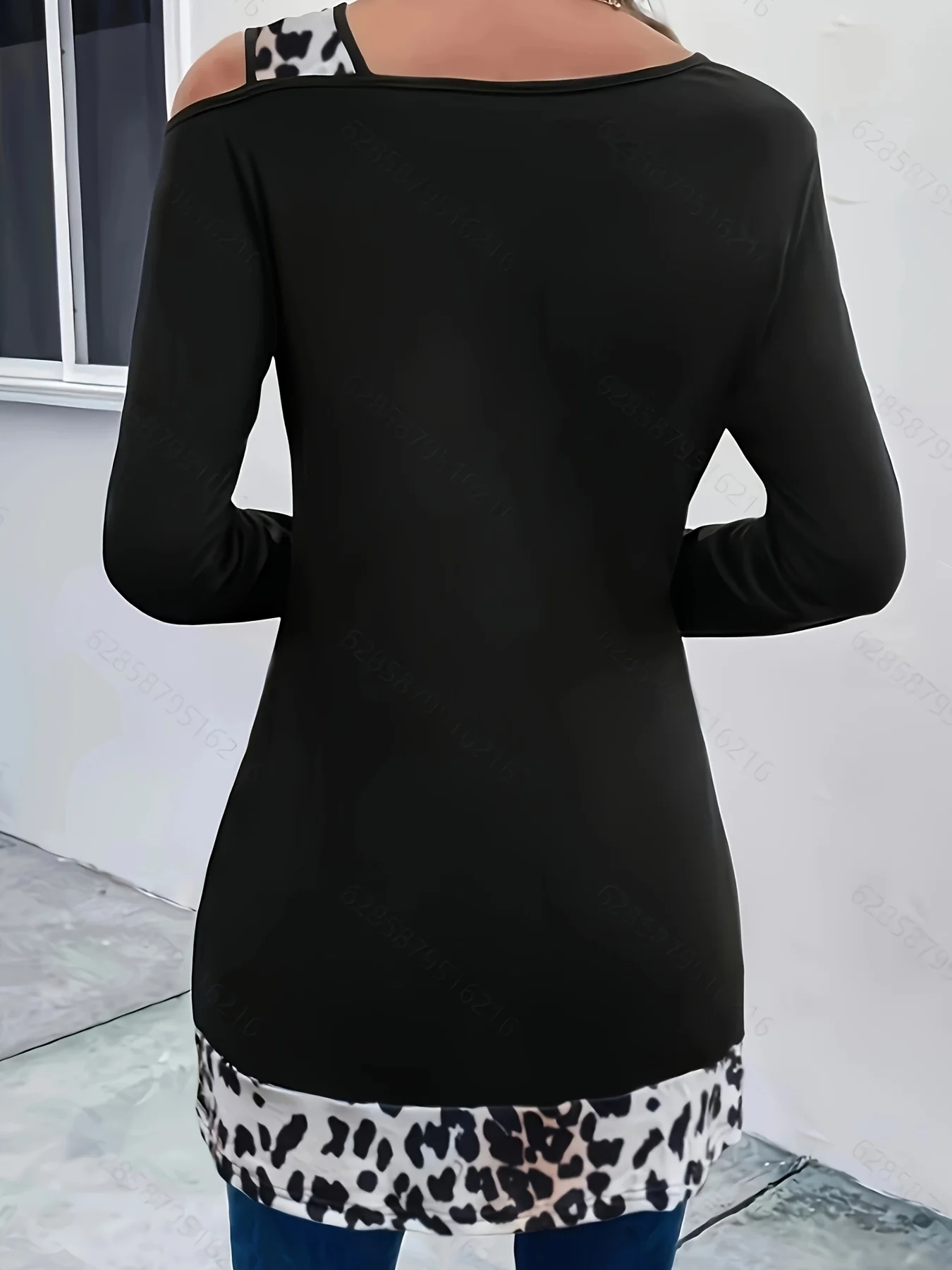 Plus Size 1XL-5XL Women's Fash - Off Shoulder Blouse review and price