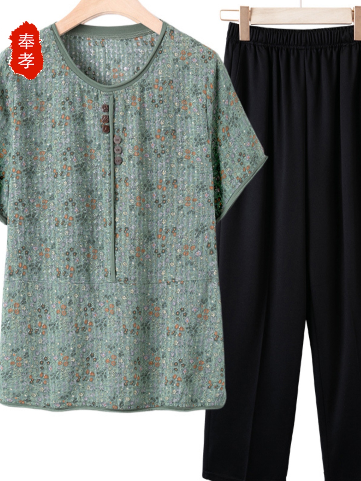 Casual Cotton Silk Short Sleev - Summer Clothing Over 60 review and price