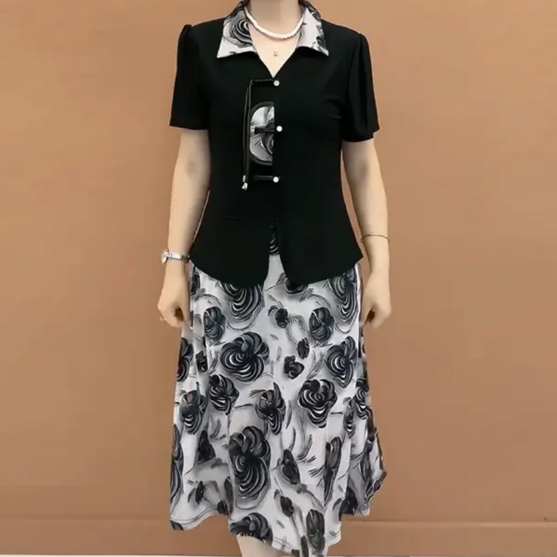 New Chinese Style Summer Fashi - Summer Clothing Over 60 review and price