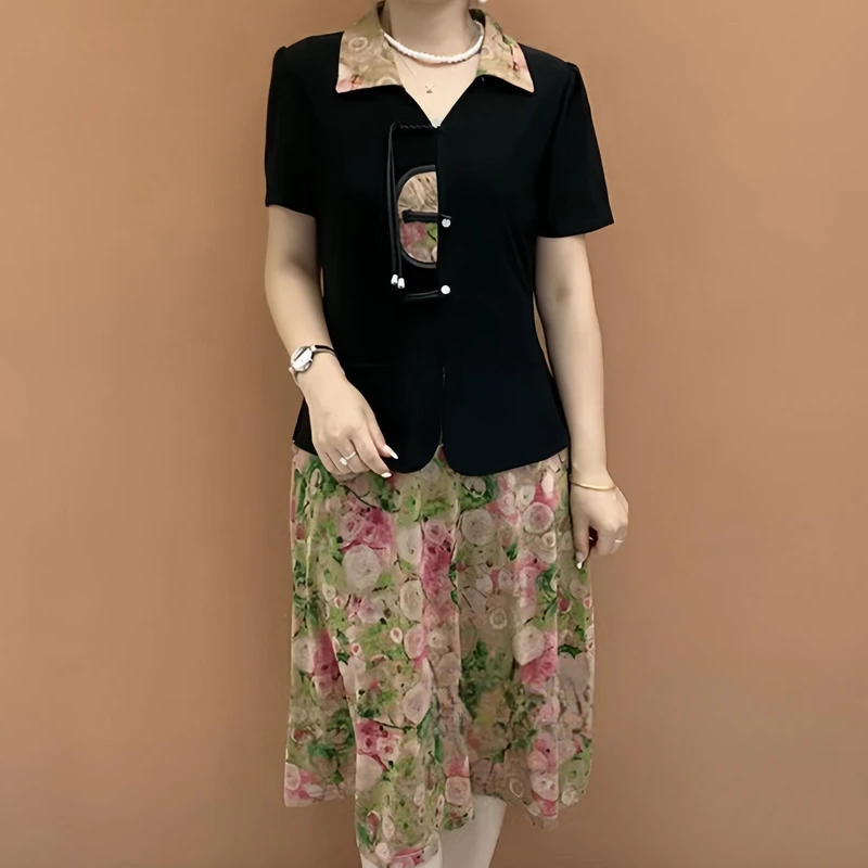 New Chinese Style Summer Fashi - Summer Clothing Over 60 review and price