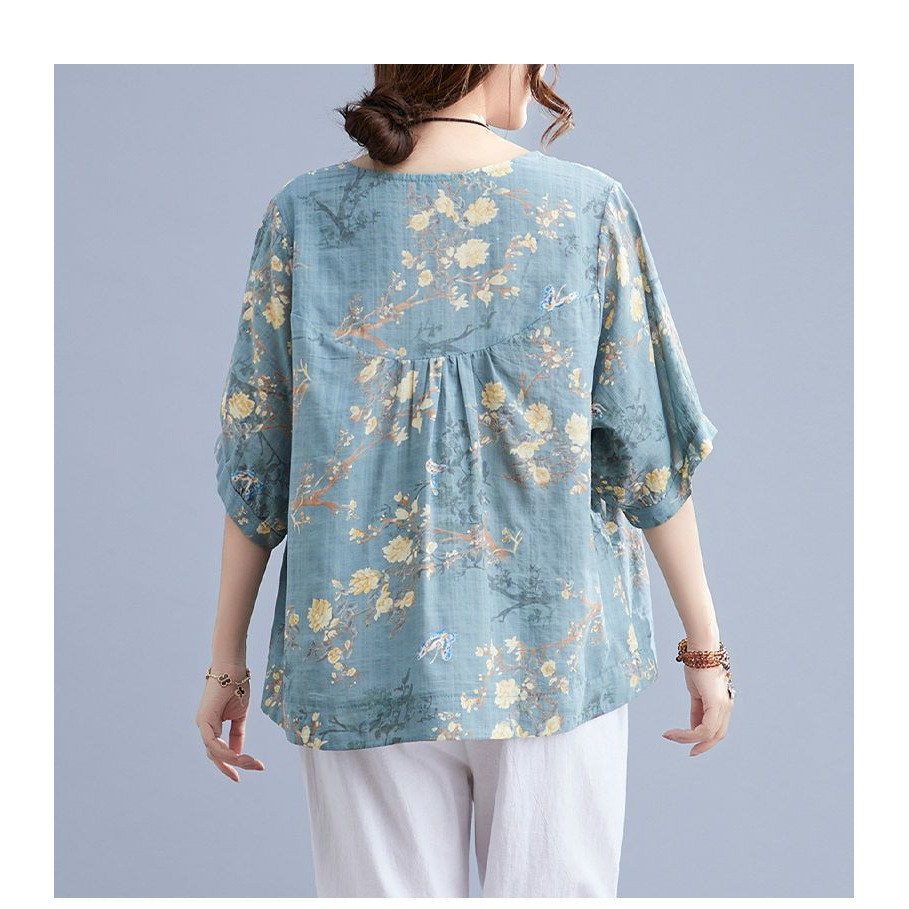 Summer New Cotton Linen Slim F - Summer Clothing Over 60 review and price