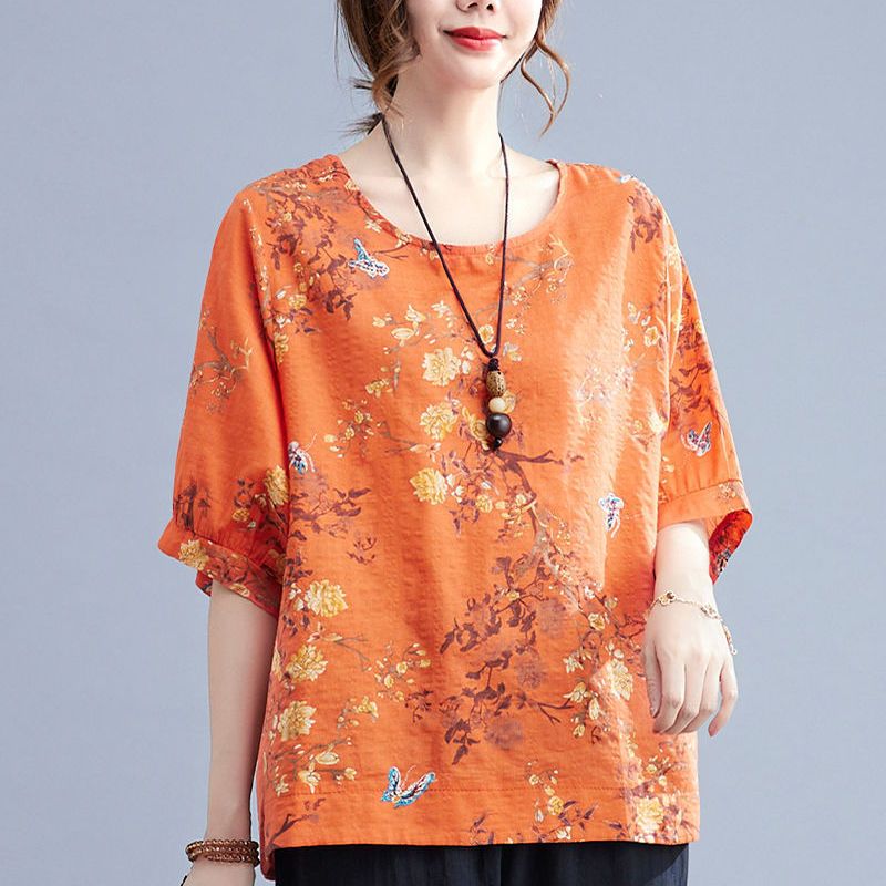 Summer New Cotton Linen Slim F - Summer Clothing Over 60 review and price