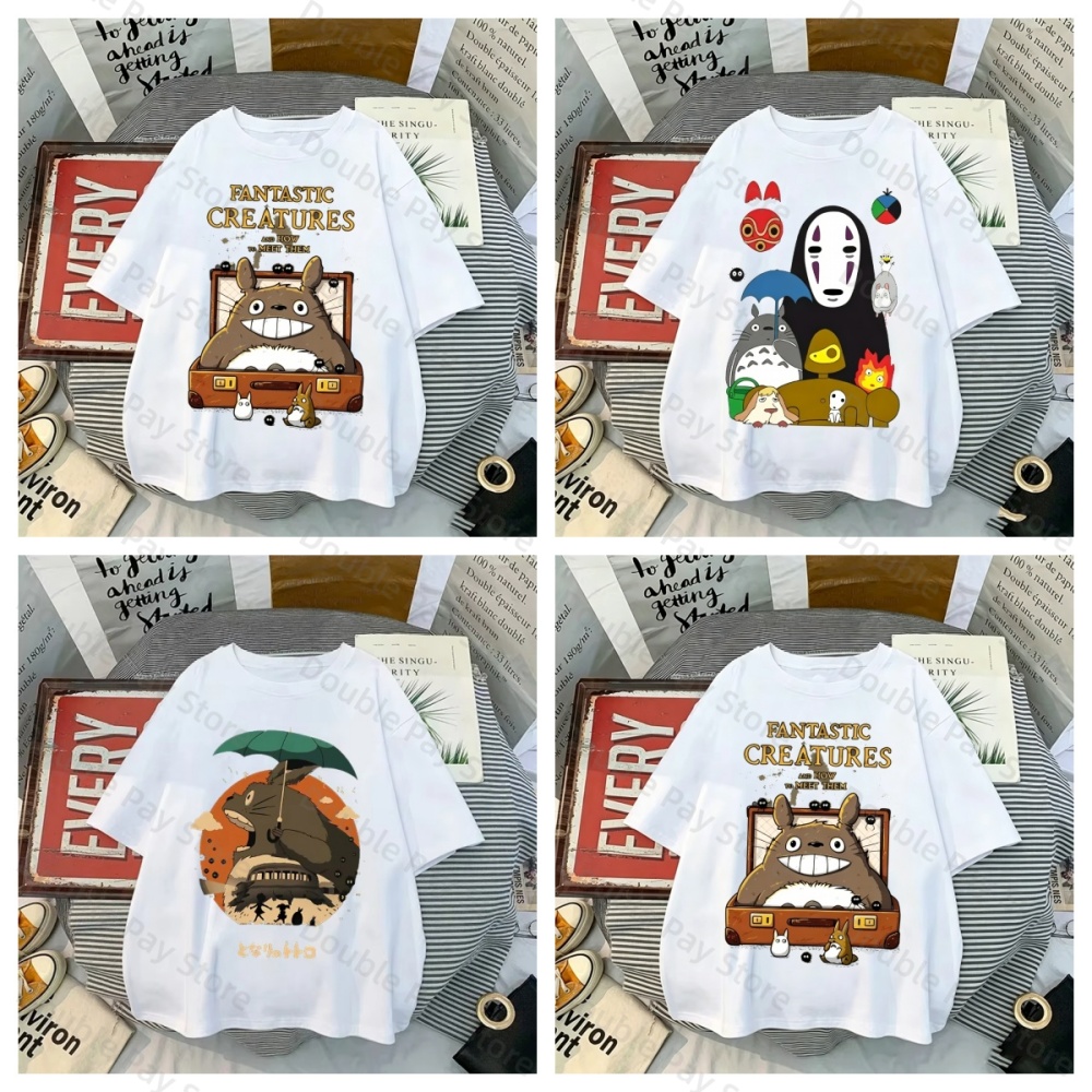 Anime Totoro Spirited Away T-s - Summer Away Clothing review and price