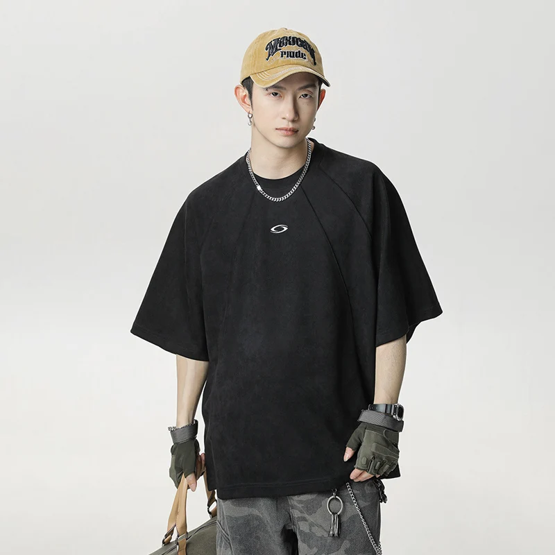 TFETTERS Brand Splicing Suede  - Vintage Summer Clothing Brand review and price