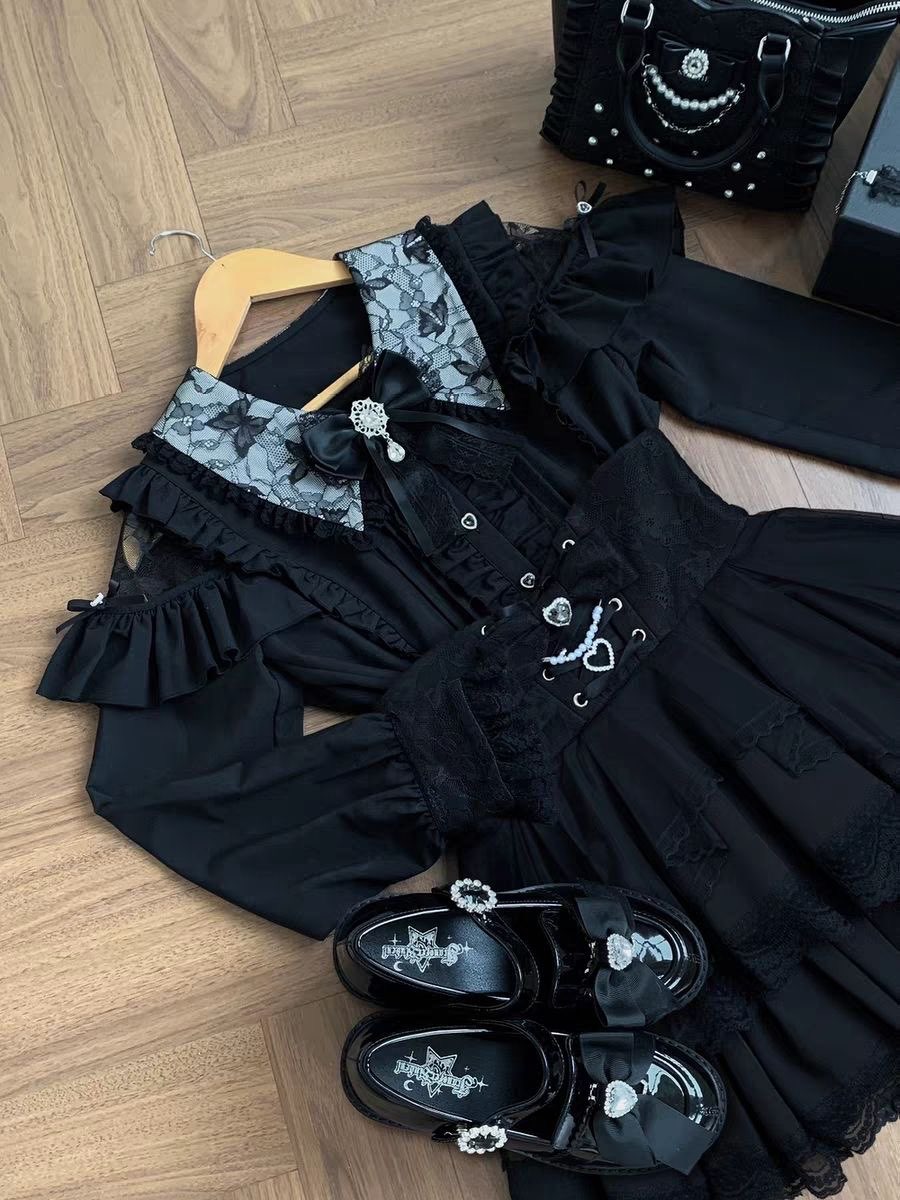 Harajuku Kawaii Skirt Sets Wom - Off Shoulder Blouse review and price