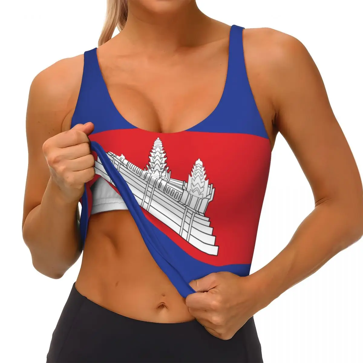 Yoga Vest Women Gym Sports Cro - Tank Top Breathable review and price