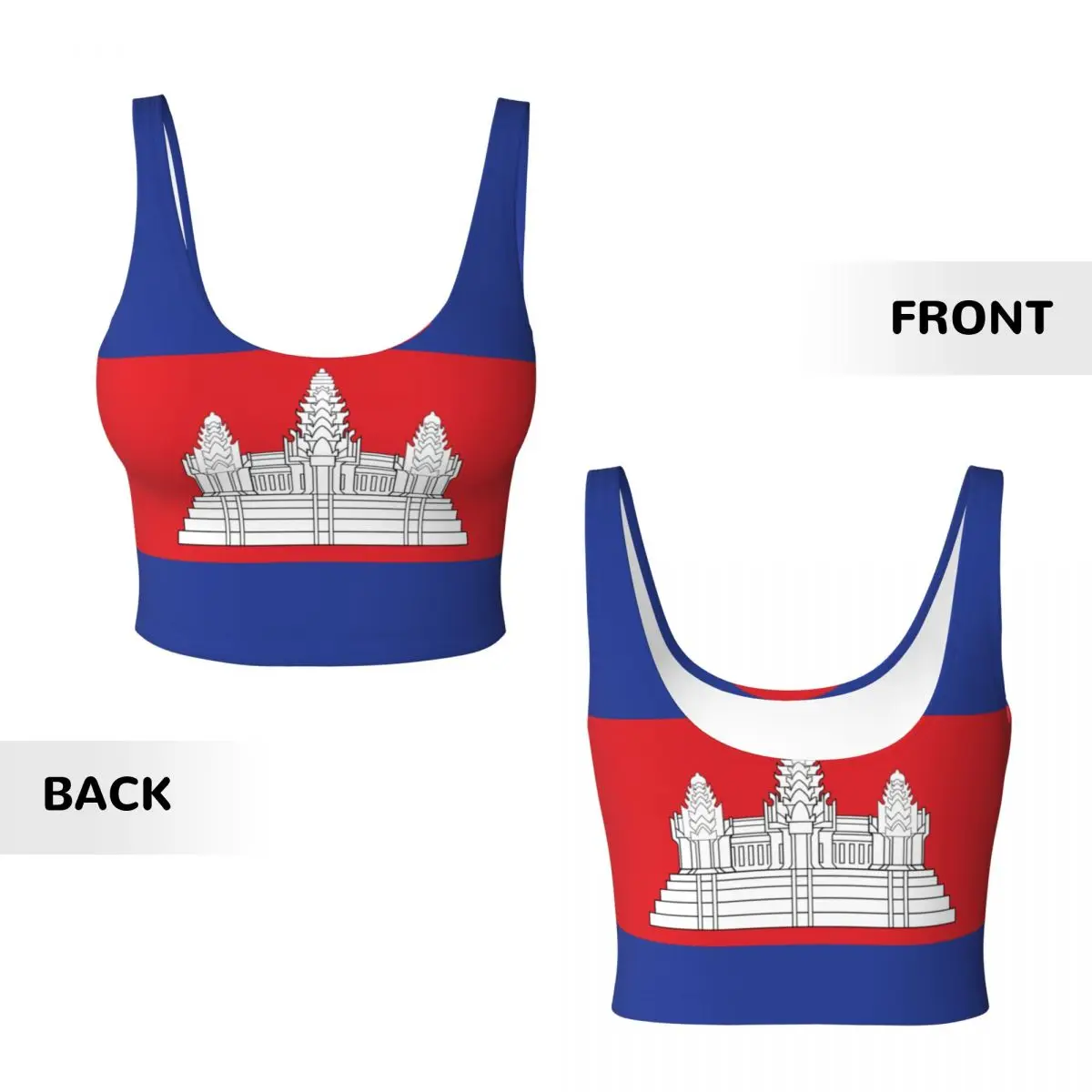 Yoga Vest Women Gym Sports Cro - Tank Top Breathable review and price