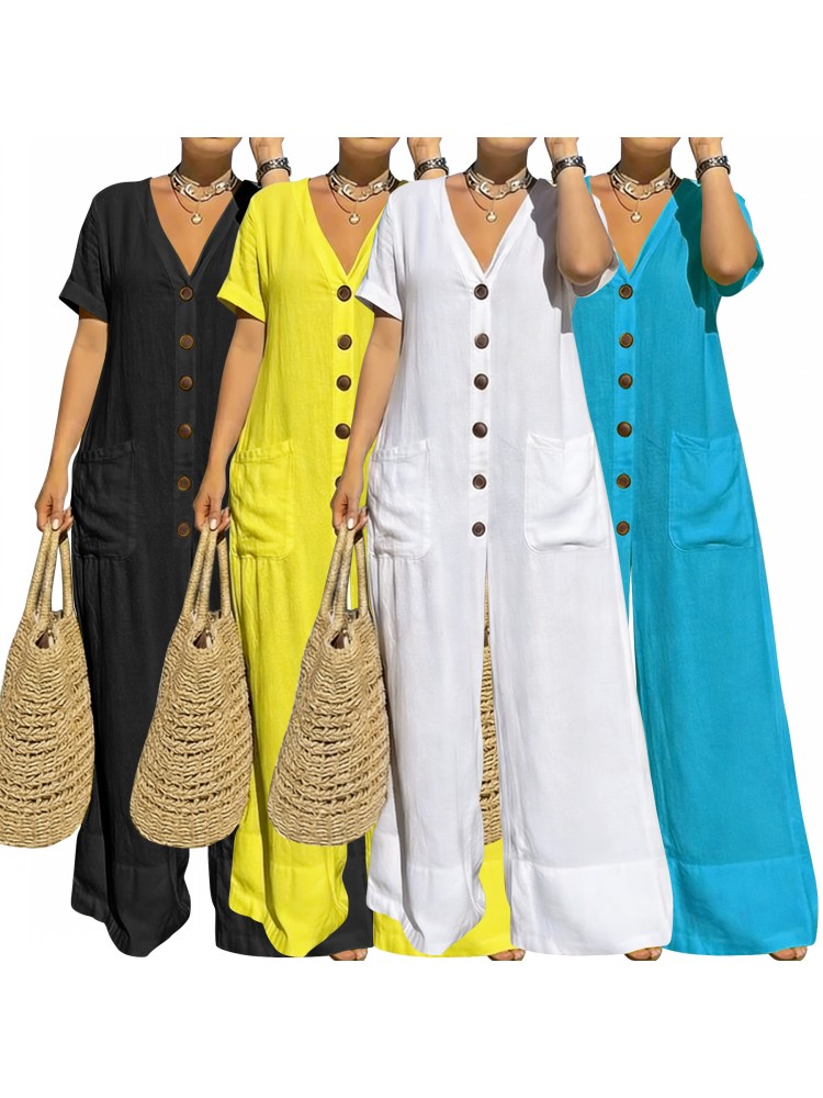 Plus Size Women Clothes Jumpsu - Summer Clothing Capsule review and price