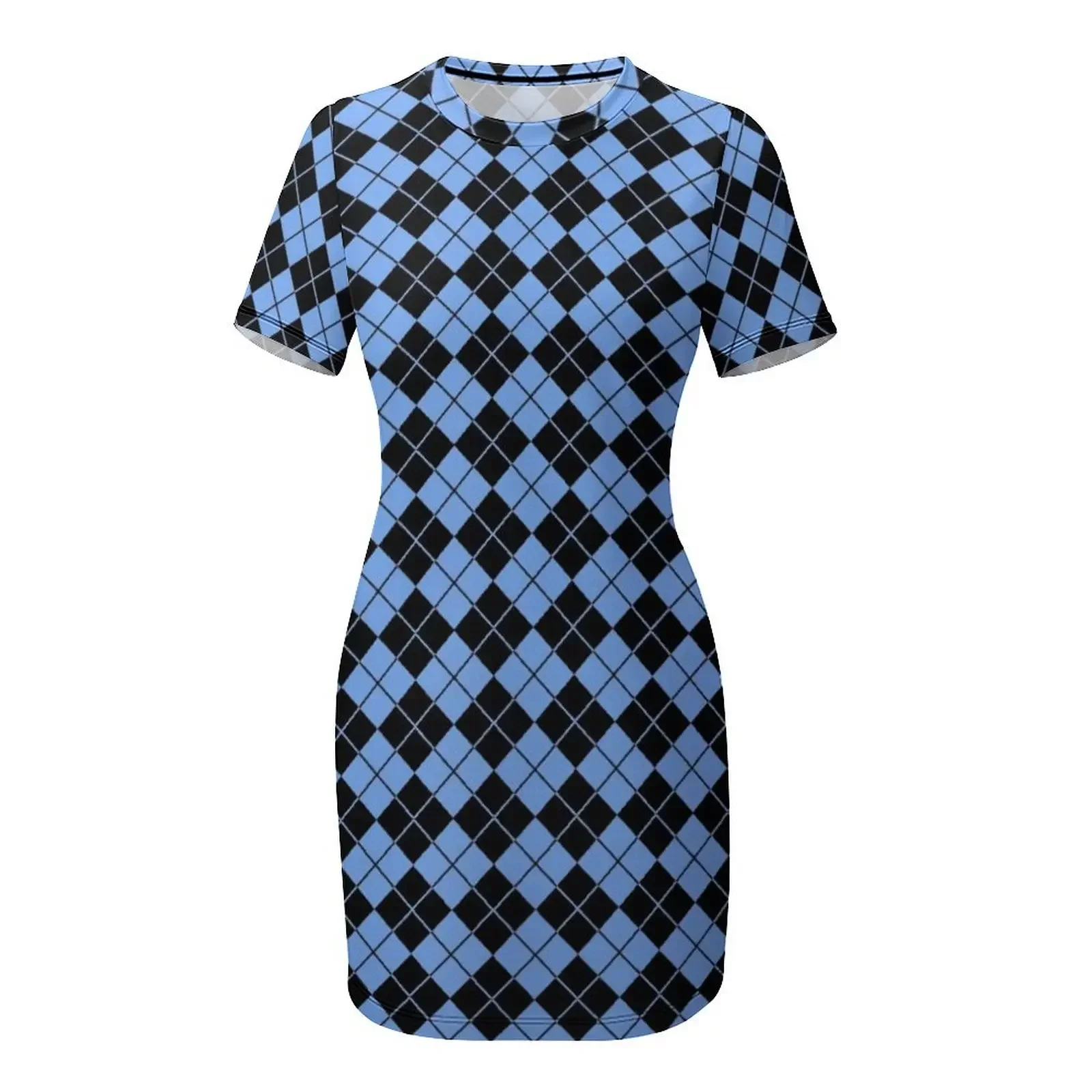 Carolina Blue/Black Argyle Sho - Summer Clothing Trends For Women 2026 review and price
