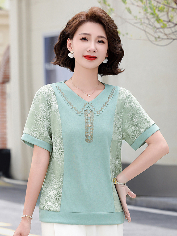 Fashionable Summer Knitted Spl - Summer Clothing Over 60 review and price