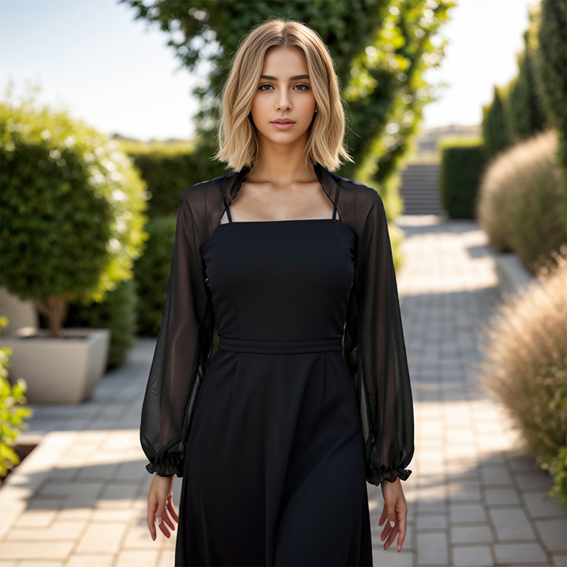 Solid Color Chiffon Shawl Summ - Off Shoulder Blouse review and price